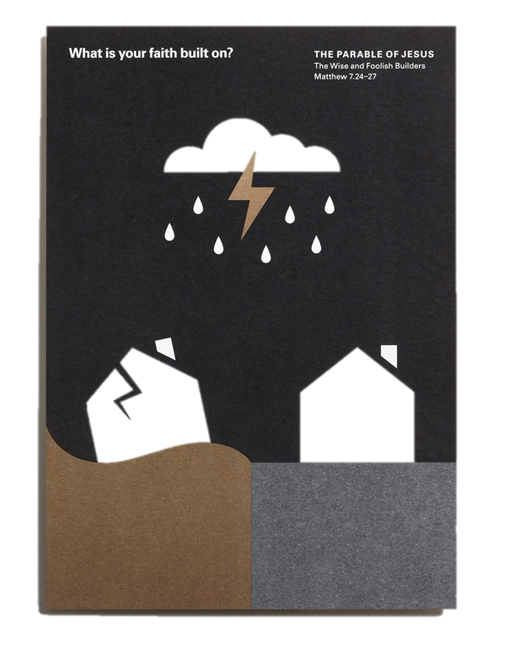 Postcard - Rain - The Parable of Jesus